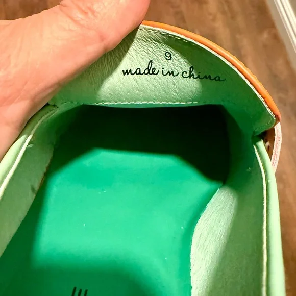 CHARLOTTE STONE Adam V2 platform color block loafers. Size 9 - Picture 7 of 11